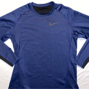 Nike Dry Fit Navy Blue Long Sleeve